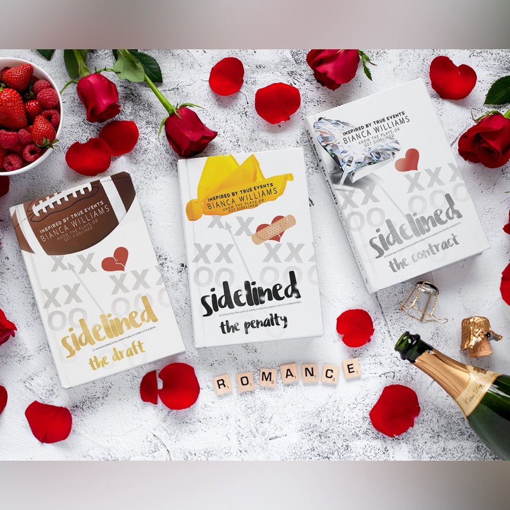 SIDELINED Trilogy - Paperback- Signed by author